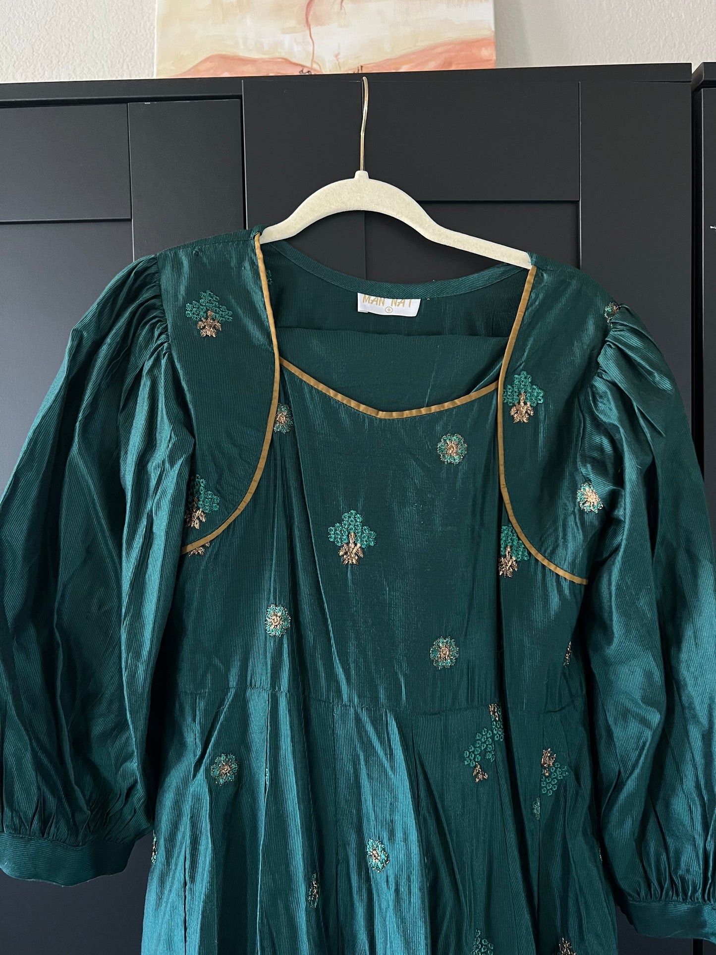 SMALL 3 Piece Green Suit