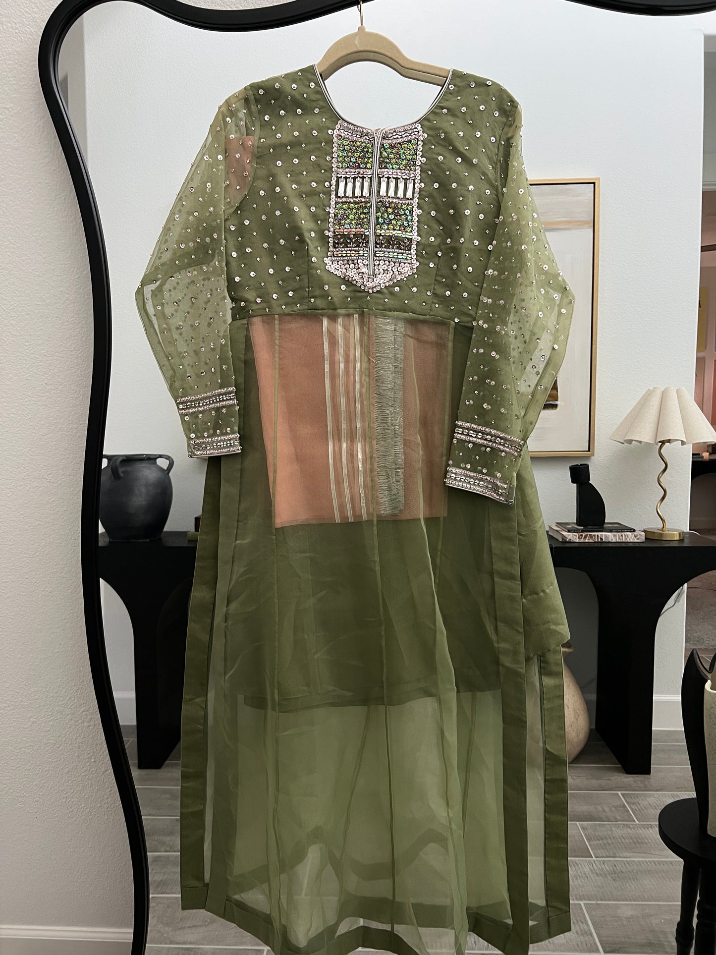 MEDIUM 3 Piece Formal Sharara