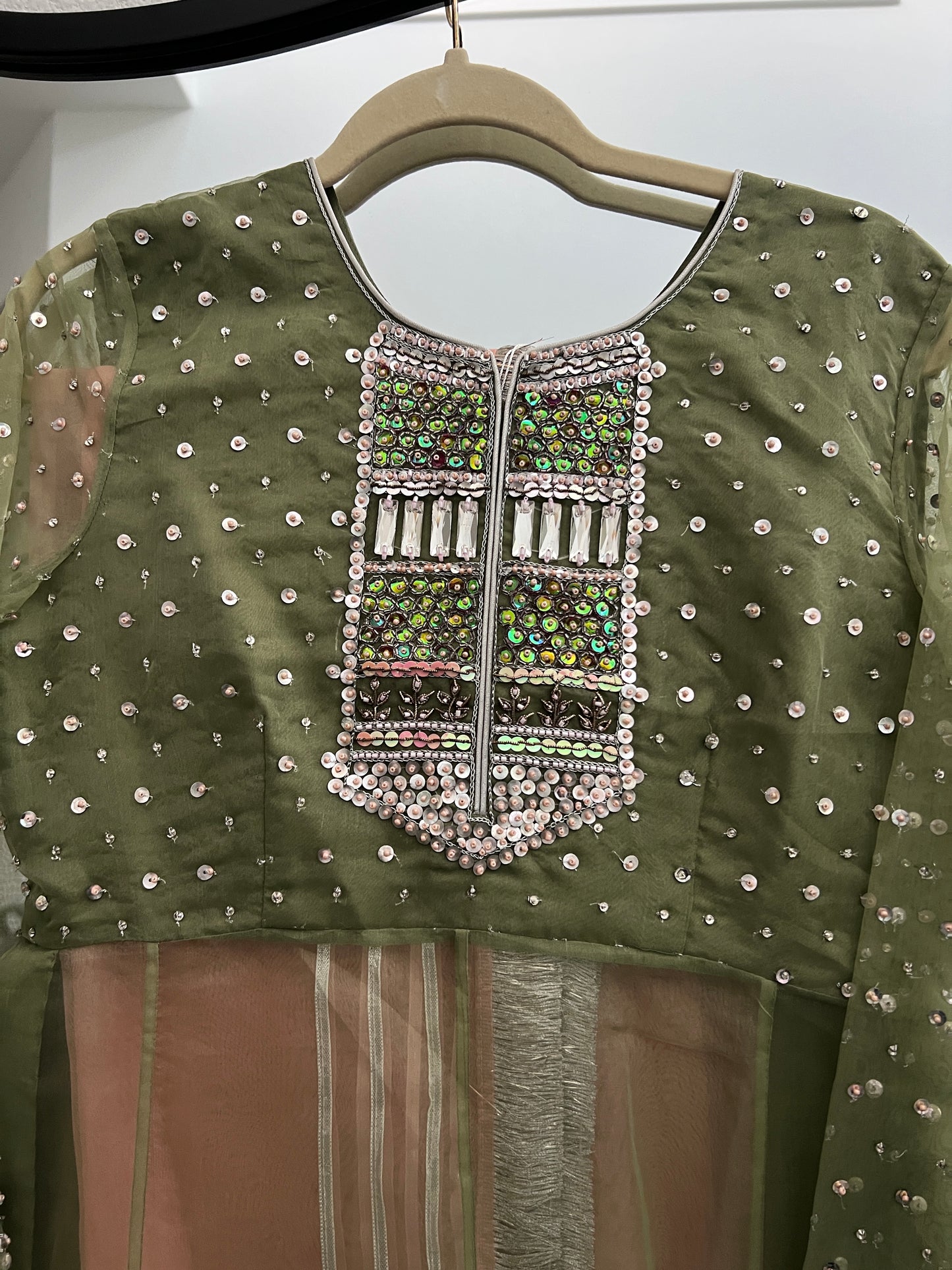 MEDIUM 3 Piece Formal Sharara
