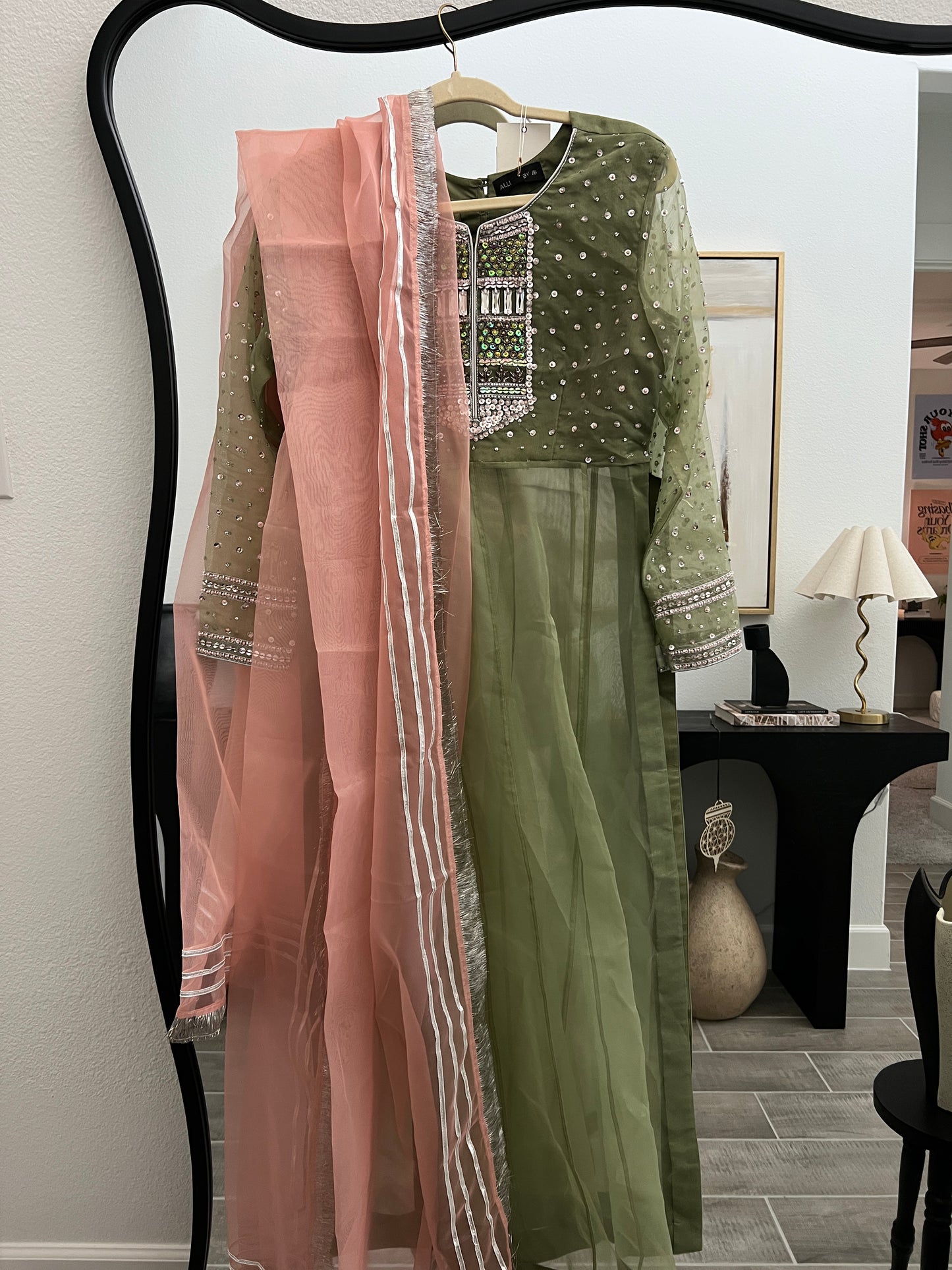 MEDIUM 3 Piece Formal Sharara