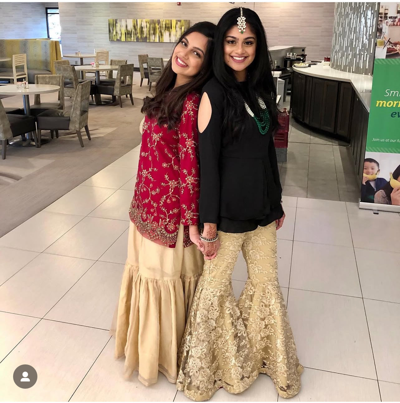 SMALL 2 Piece Gharara