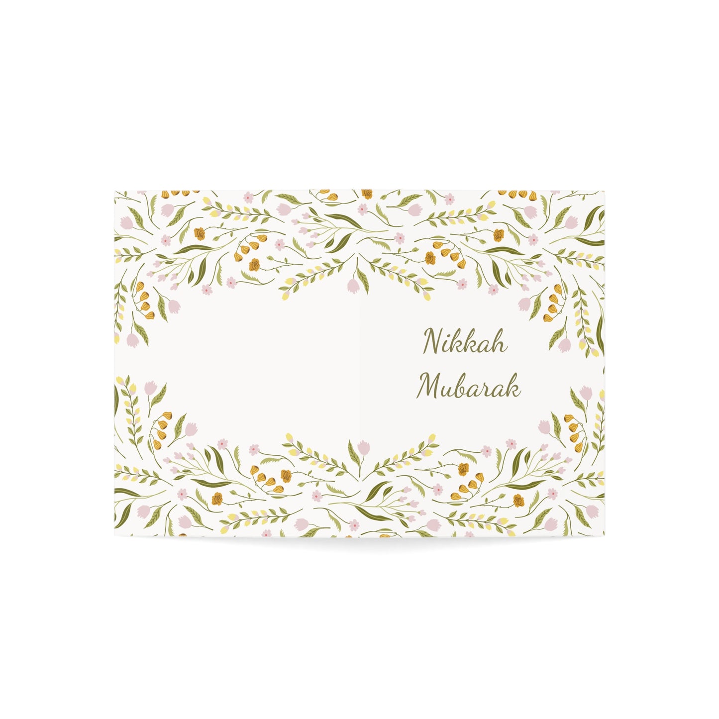 Nikkah Mubarak Greeting Card