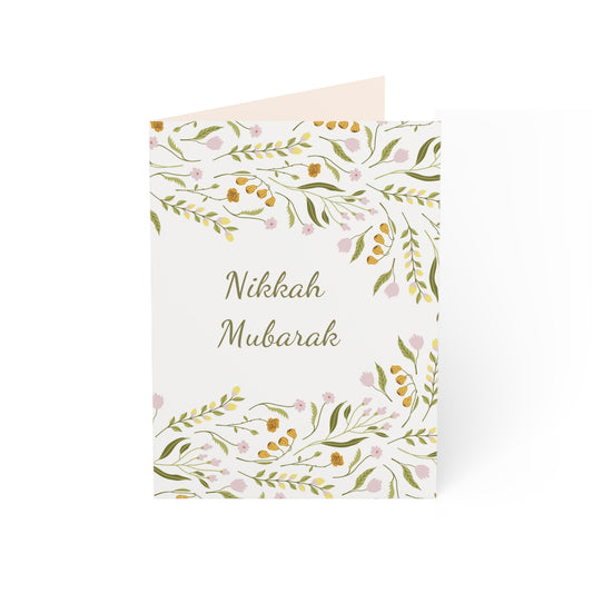 Nikkah Mubarak Greeting Card