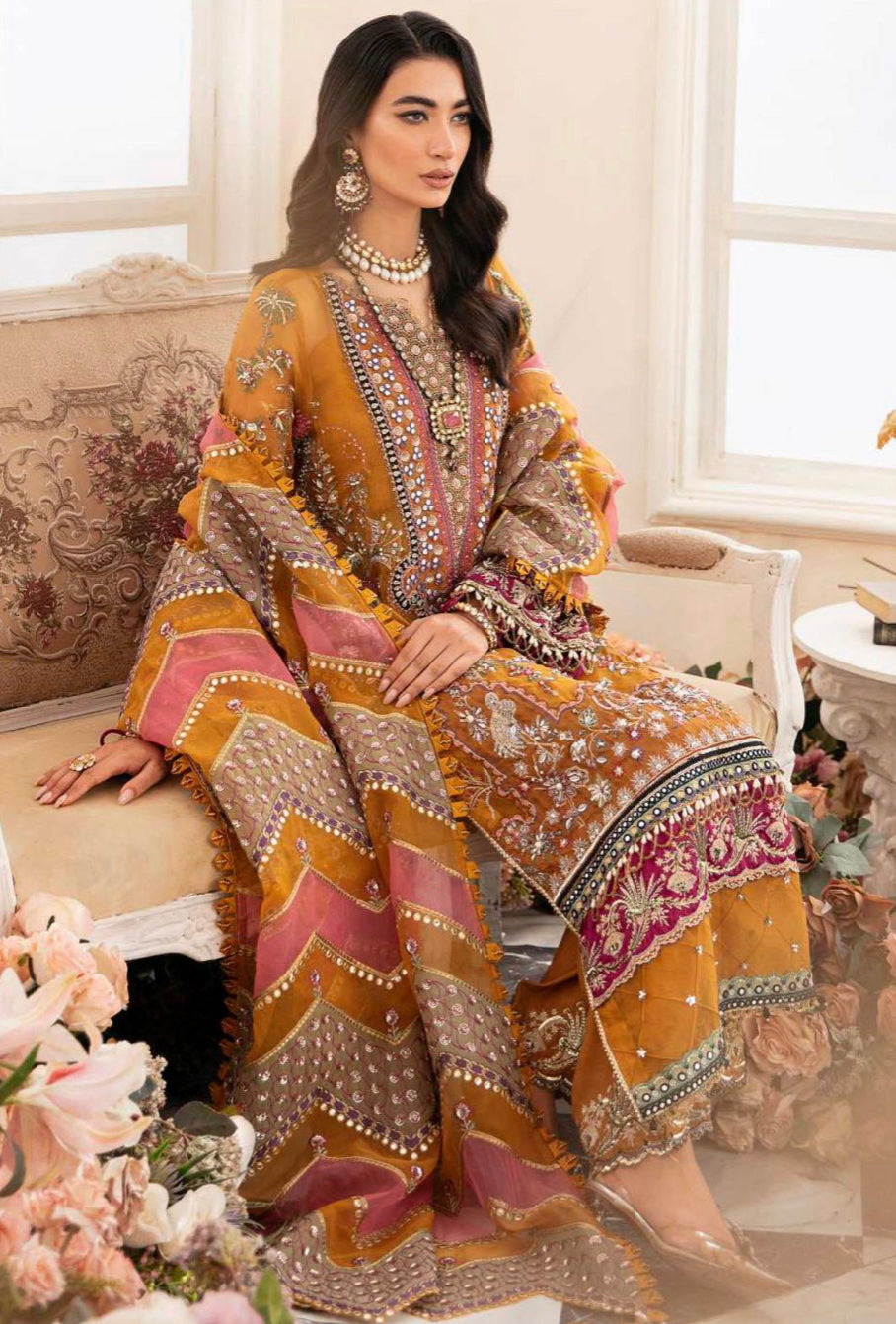 Beautiful Mustard Mehndi Outfit - size XL - Brand New