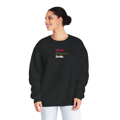 Biwi. Begum. Boss. Sweatshirt