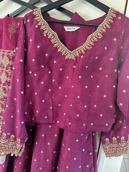 Purple Lehnga