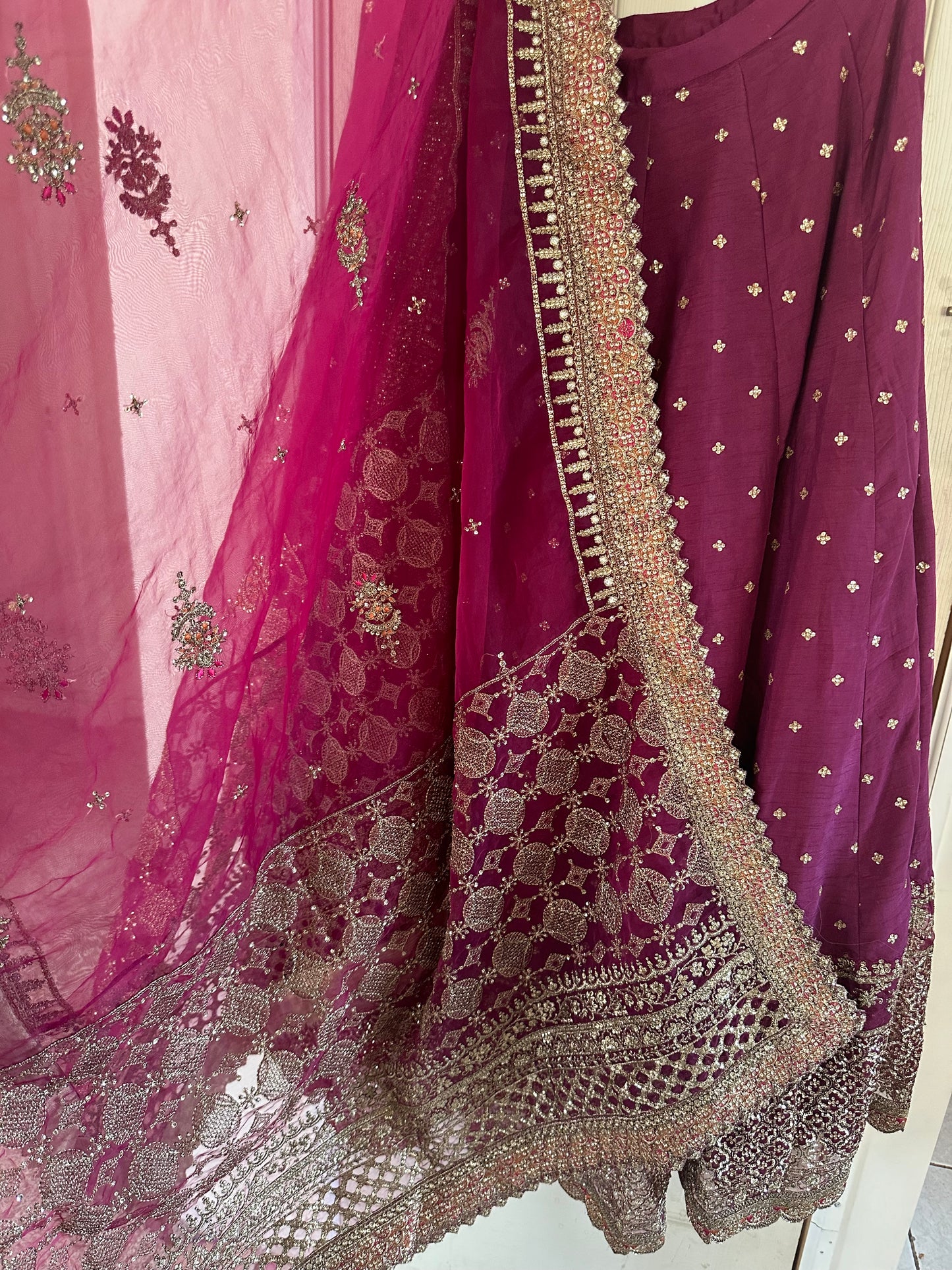 Purple Lehnga