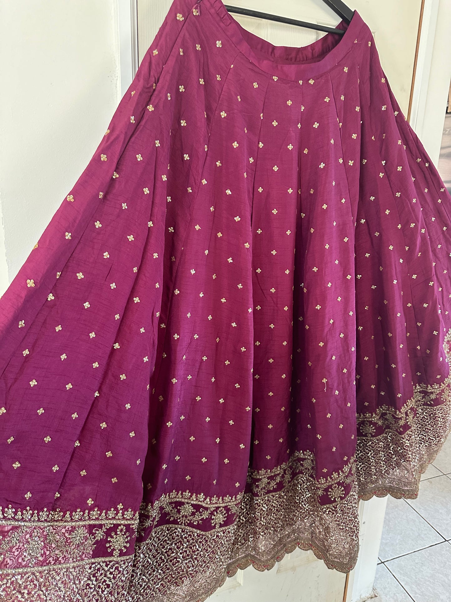 Purple Lehnga