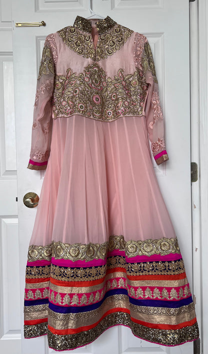 3 Piece Anarkali Frock