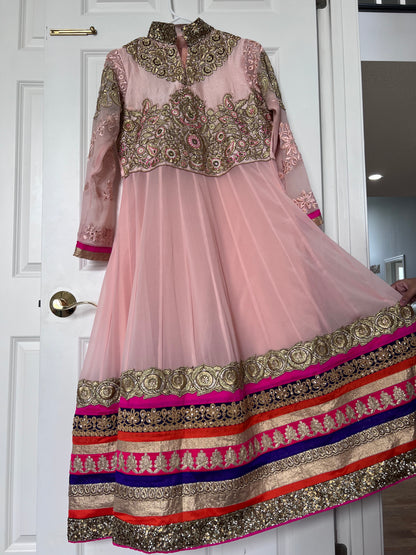 3 Piece Anarkali Frock