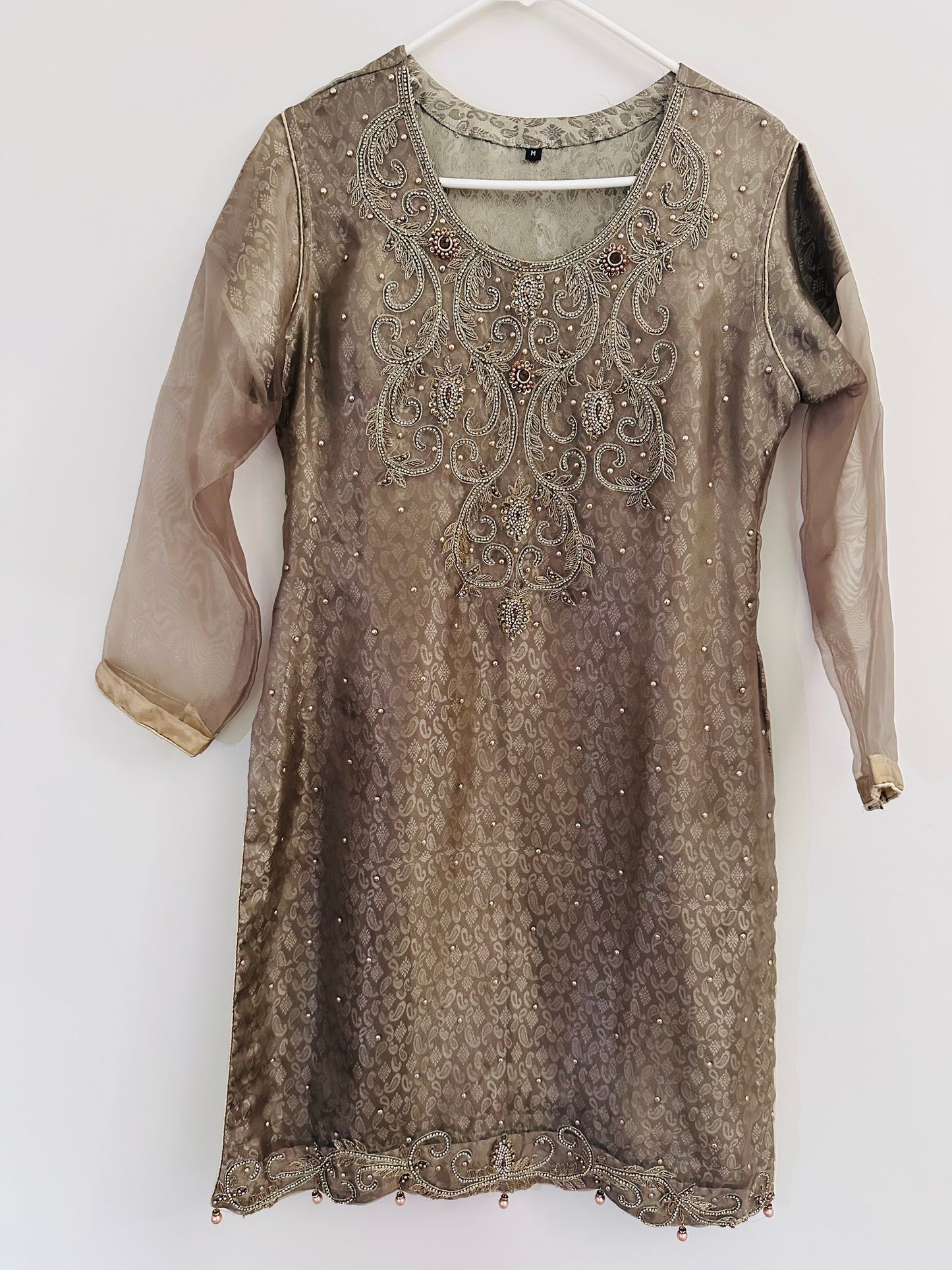 Fancy Pista Shalwar Kameez