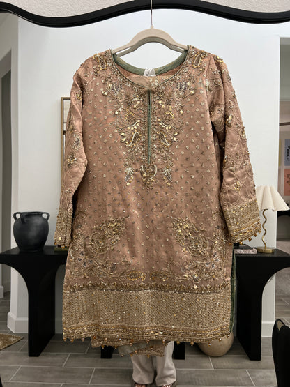 SMALL 3 Piece Formal Gharara