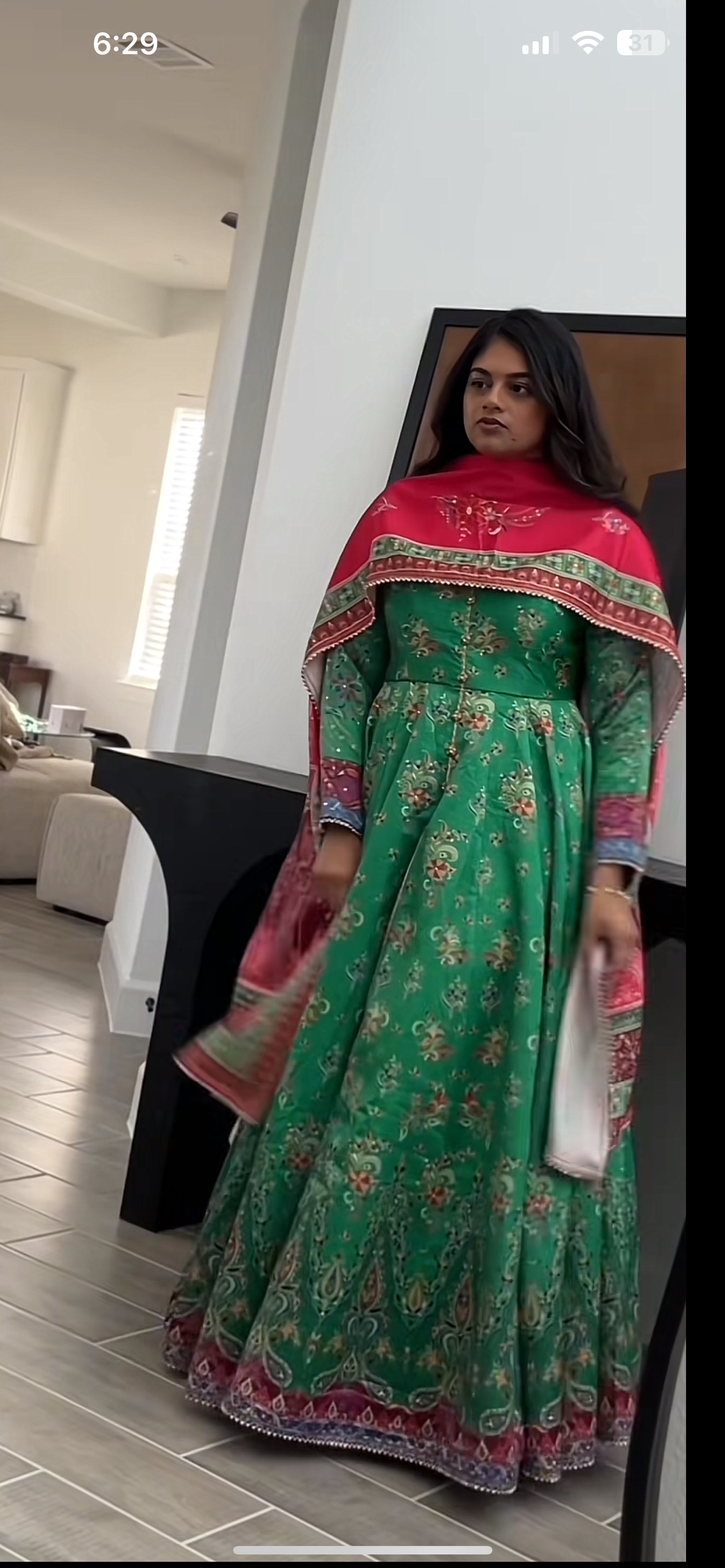 MEDIUM 3 Piece Formal Anarkali