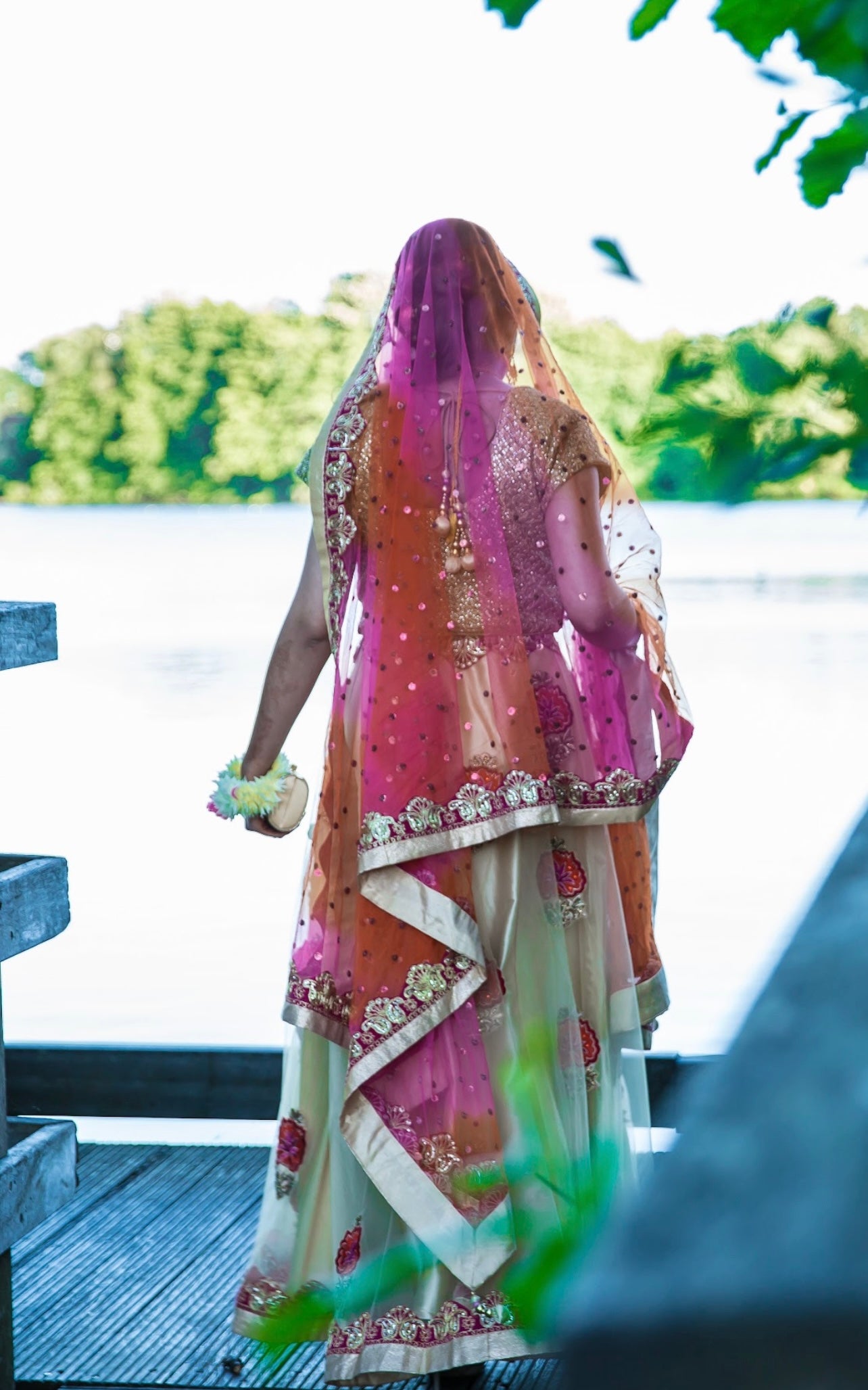 Mehndi Dress Anarkali Style